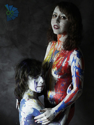 connor foley add body paint nudists photo