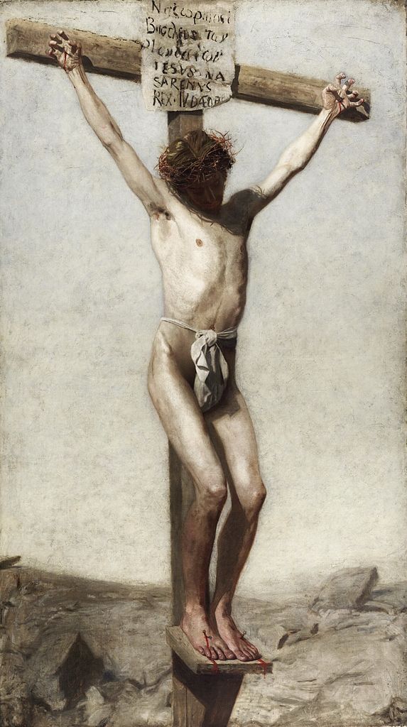 naked women crucified