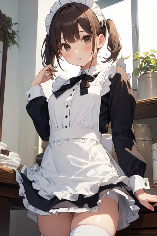 downblouse maid