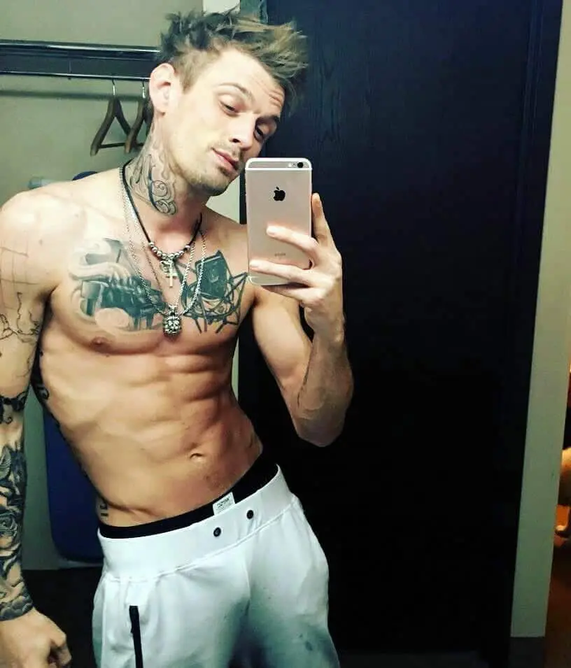 Aaron Carter Naked tease porn