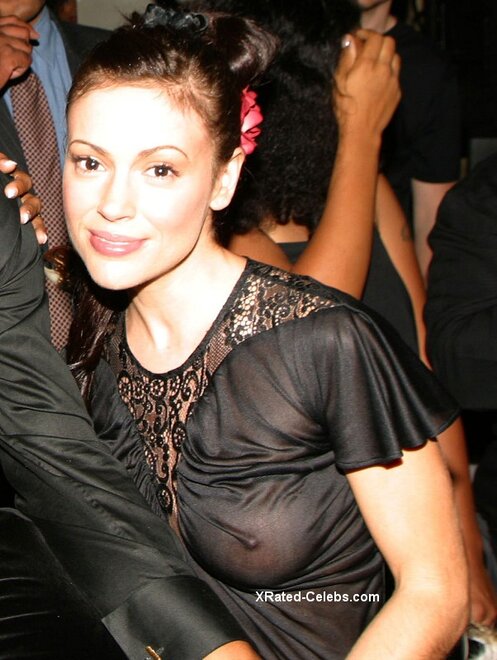 Best of Alyssa milano toppless