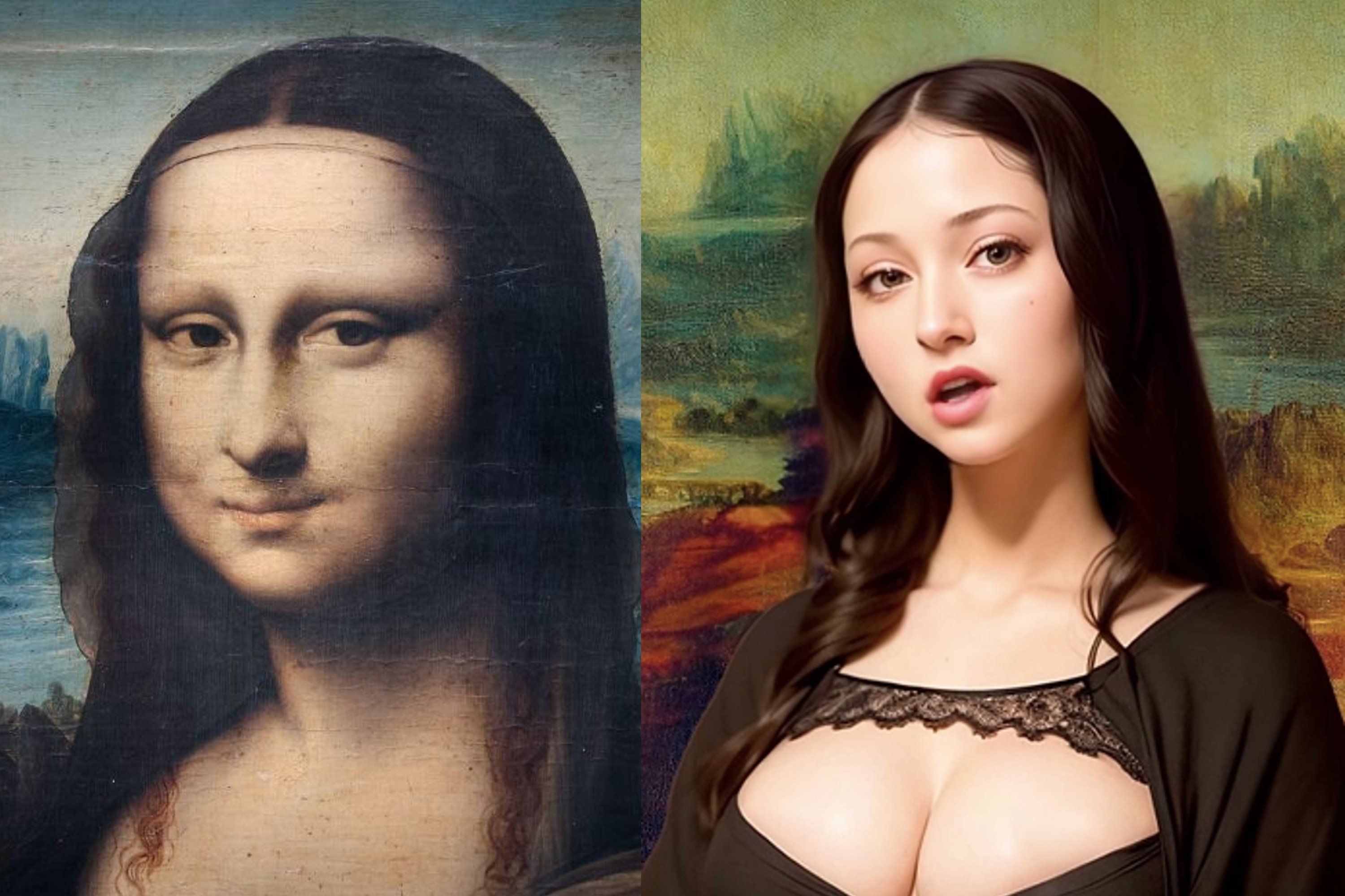 carl wisniewski recommends mona lisa porn pic