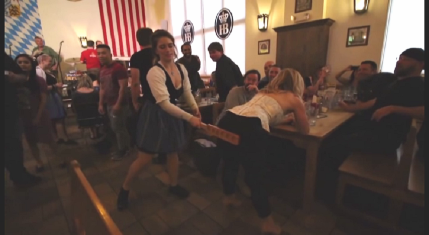 Best of Spanking party video