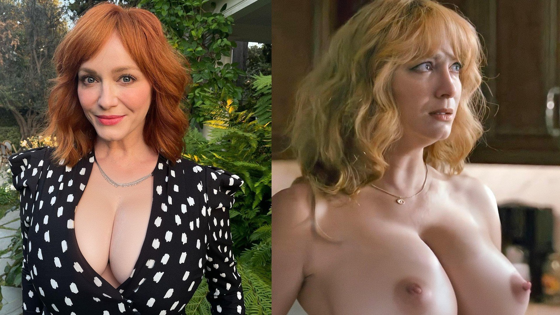 dewet van heerden recommends christina hendricks topless pic