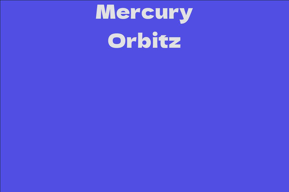 dale nicdao recommends mercury orbitz pic