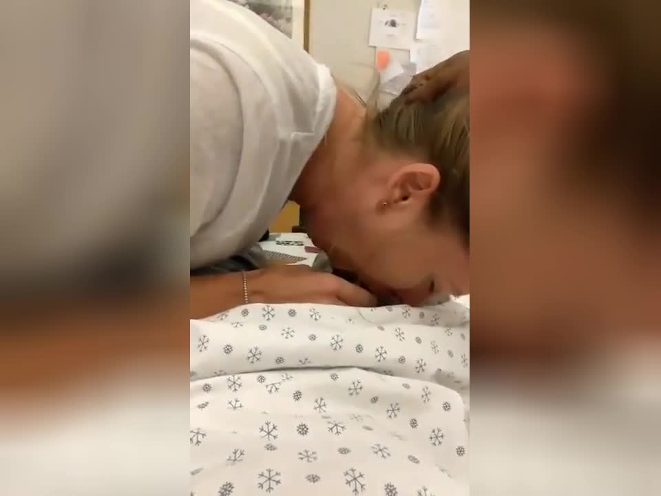 nurse sucking patient