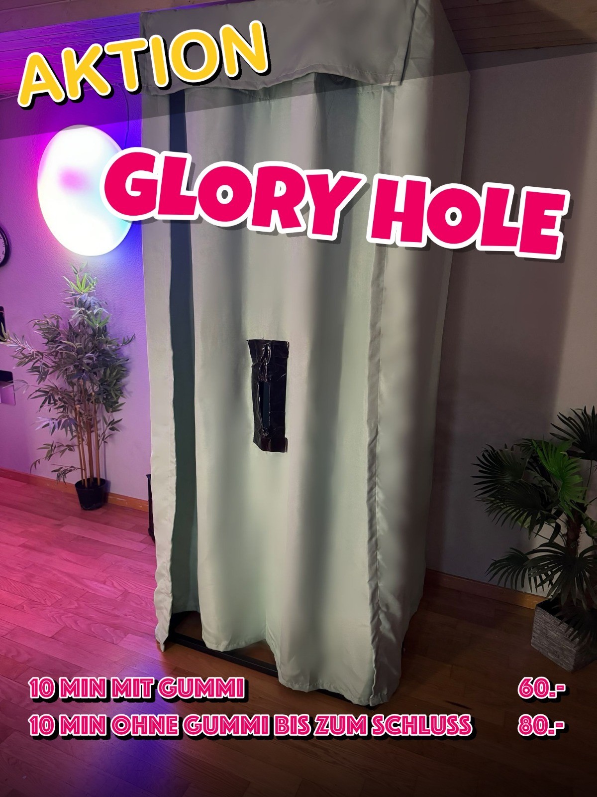 glory hole portable