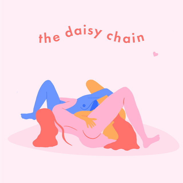 Daisy Chain Sexual bound orgasm