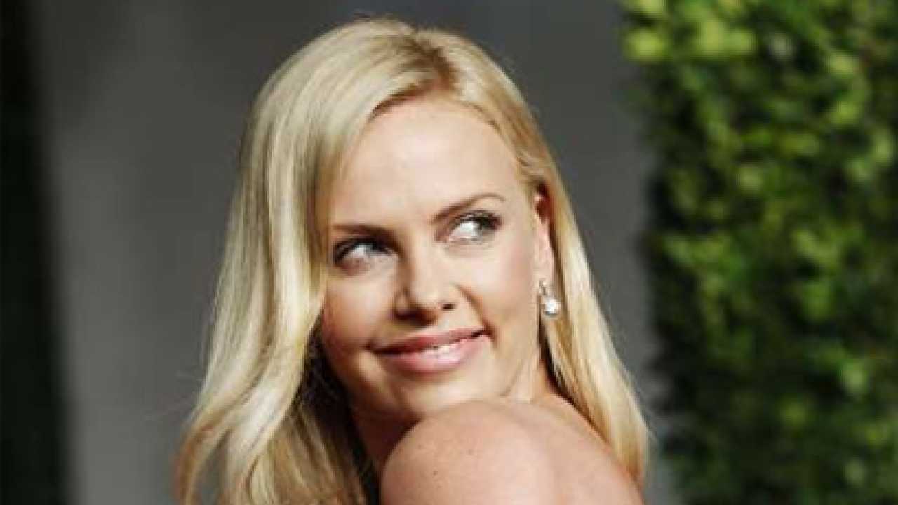 adel hasan recommends charlize therons boobs pic