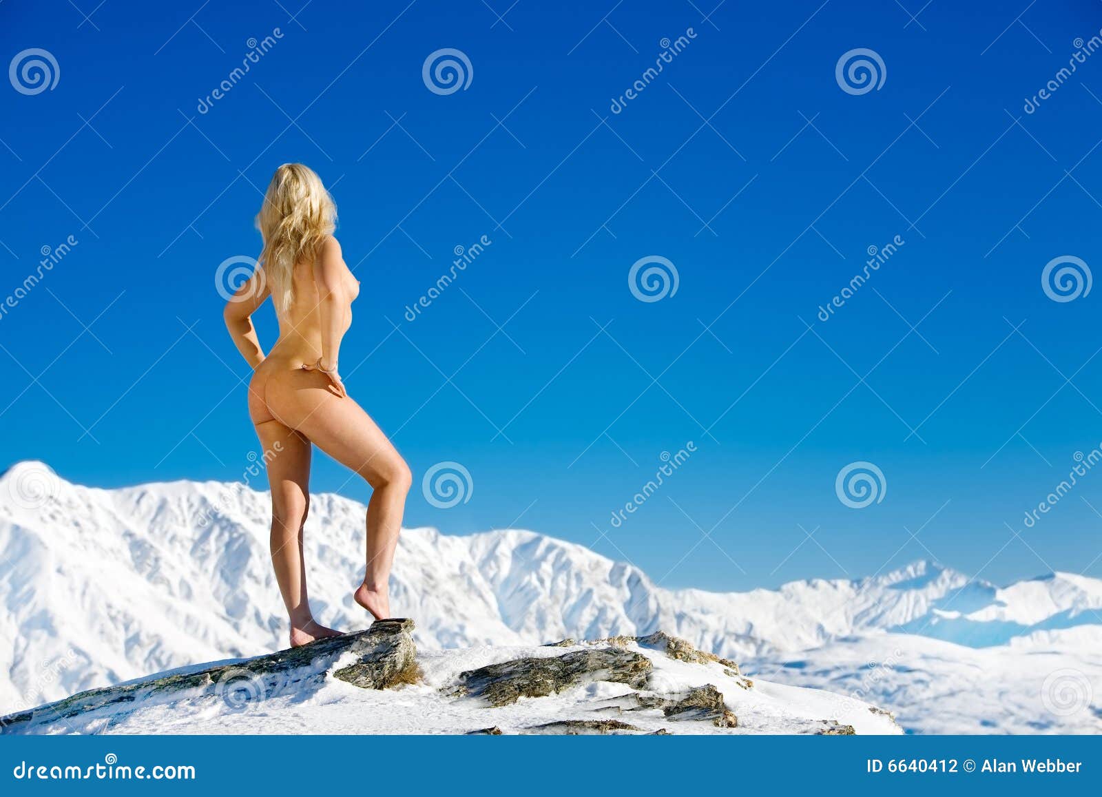 ba ha recommends nude in snow pic