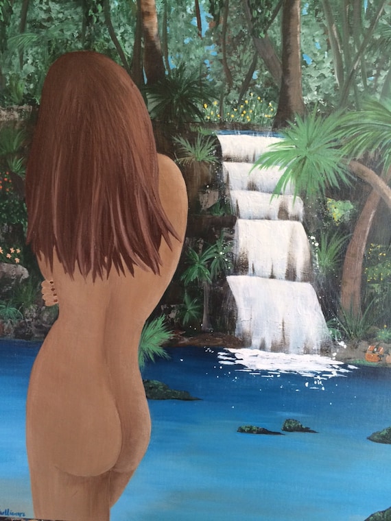 nude waterfall