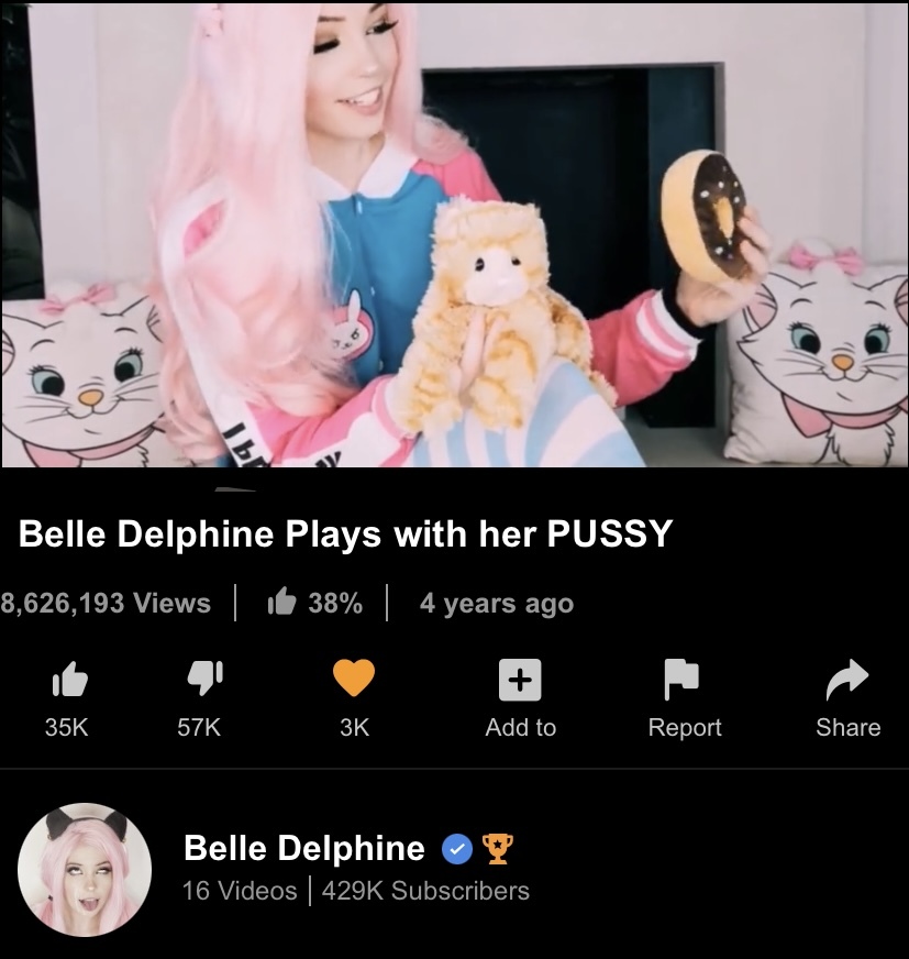 catherine angeles recommends belle delphine thots pic