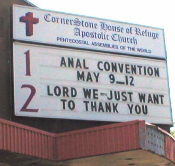 church anal