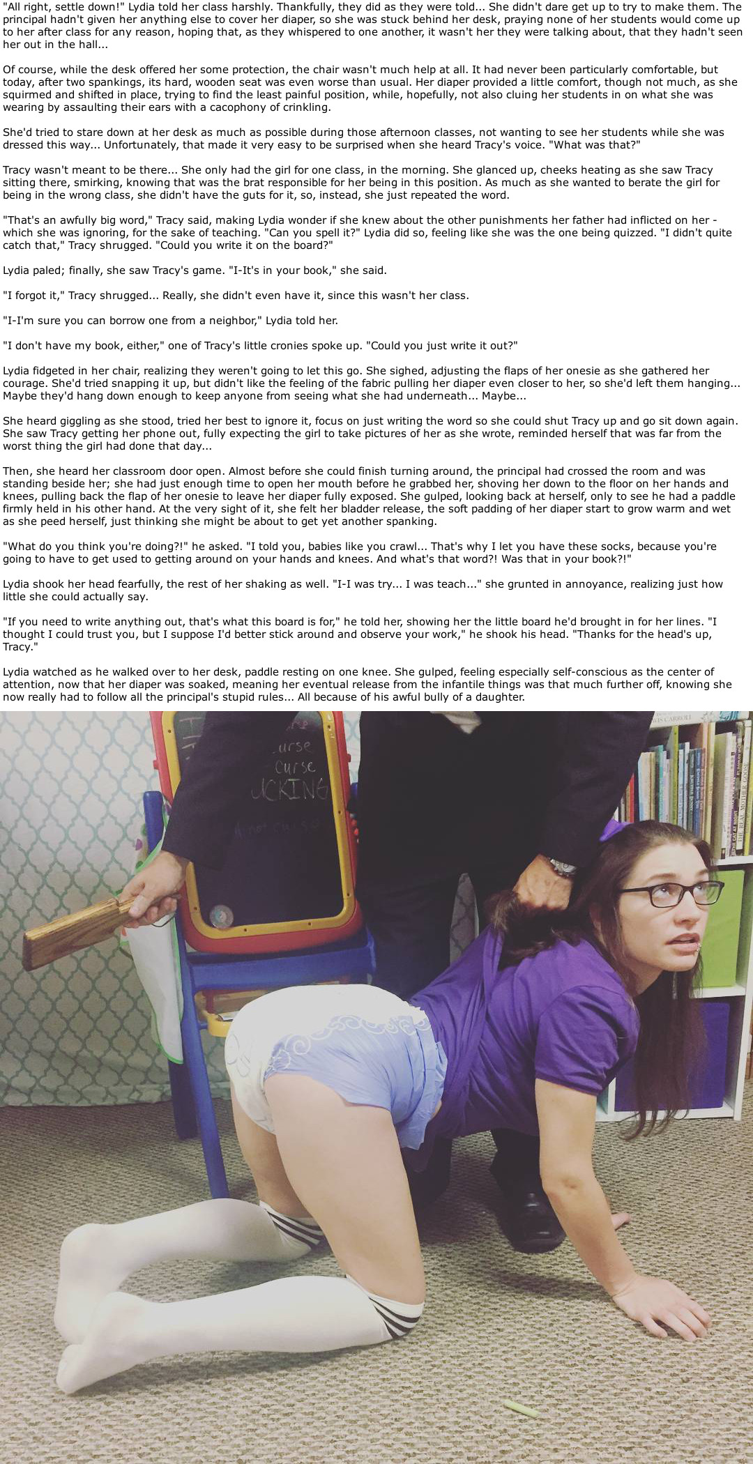 amber frei recommends diaper position spanking story pic