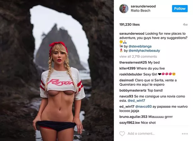 ashley siegman recommends Saraunderwood Nude