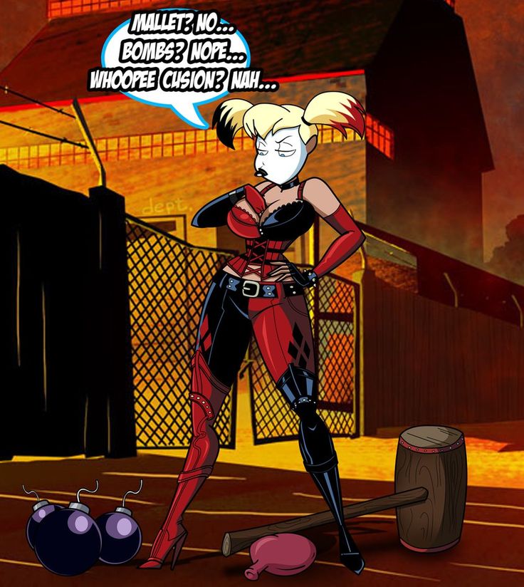 Best of Harley quinn wedgie