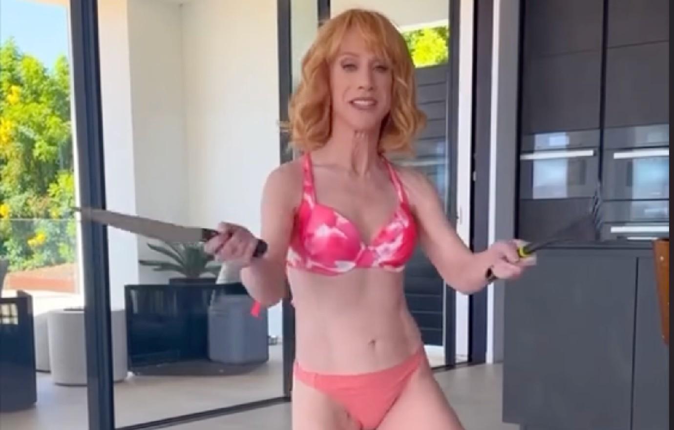 ahmaad williams add kathy griffin bikini photo