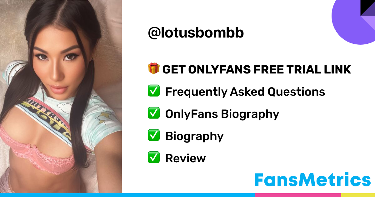 ari charles recommends lotusbombb onlyfans pic