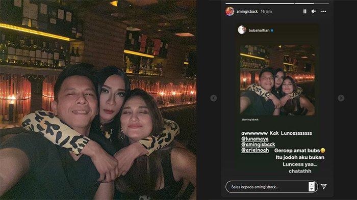 derek brodie share luna maya dan aril photos