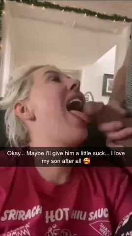 mom blows son porn