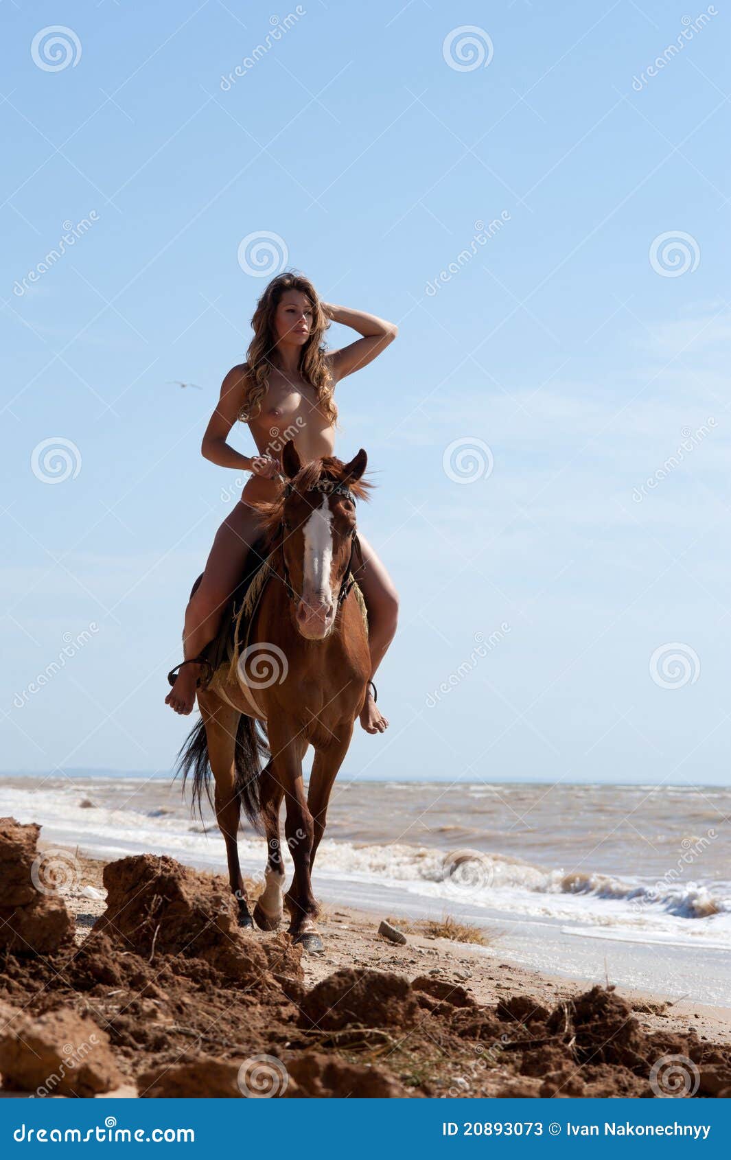 Best of Nude horseback riding