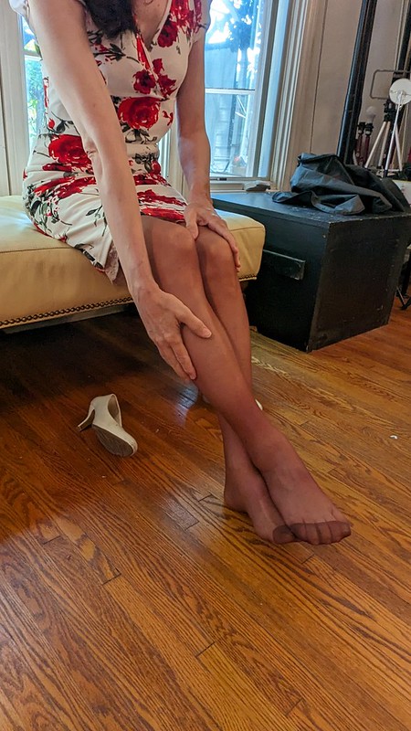 Best of Pantyhose foot worship