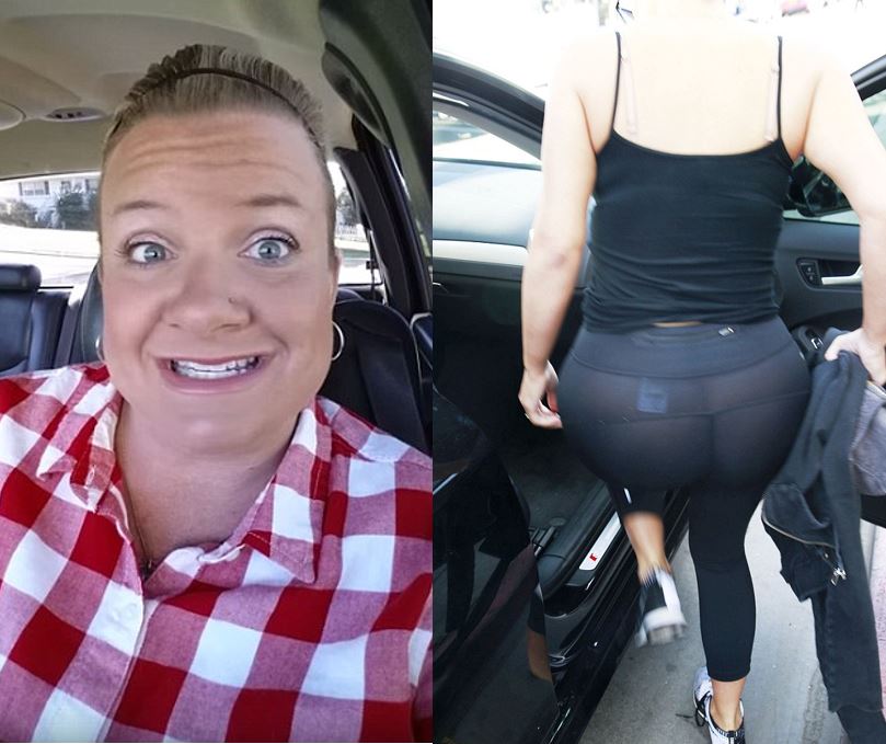 cathy dickins recommends public see thru leggings pic