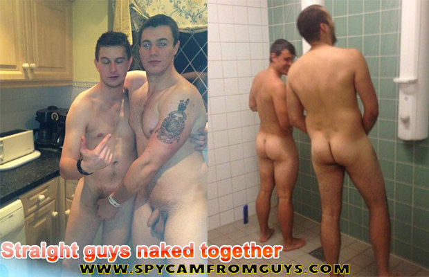 straight men getting naked